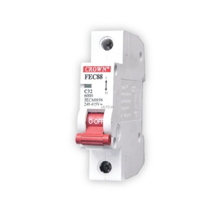 Miniature Circuit Breaker 1 pole MCB